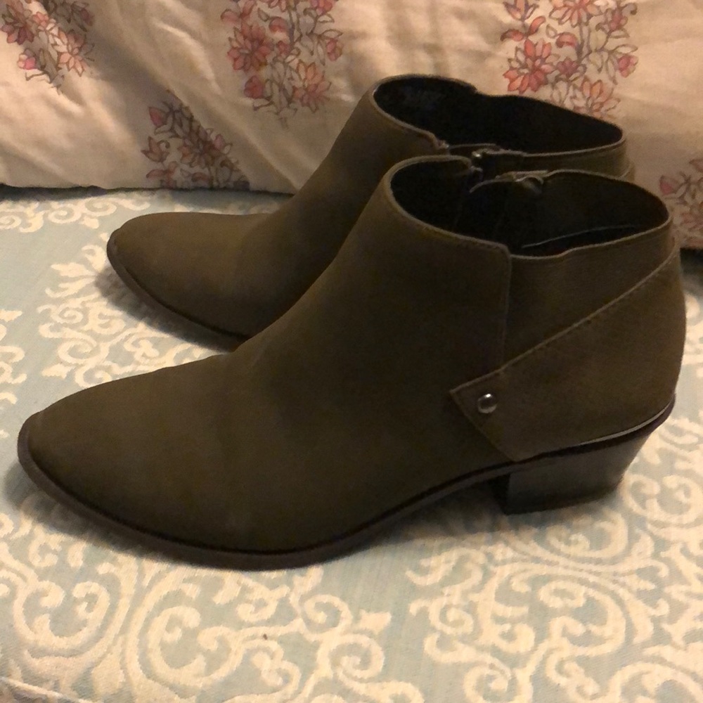 Brown booties